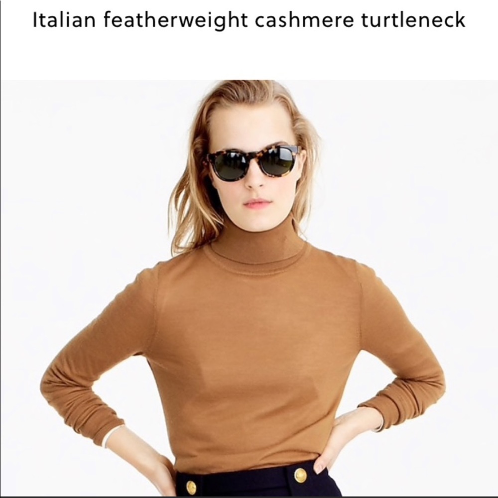 COPY - J.Crew Italian Cashmere Turtleneck in Cara…
